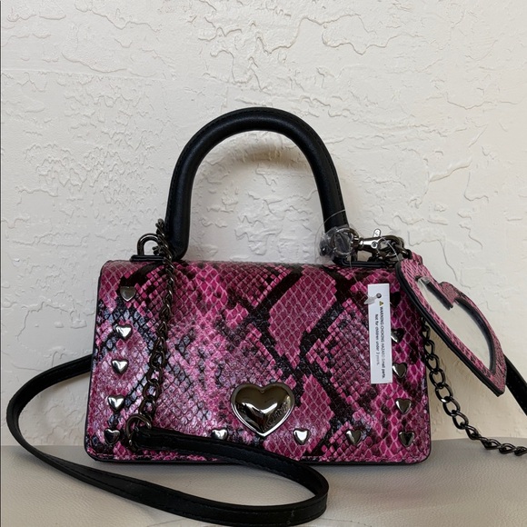 Luv Betsey Handbags - Luv Betsy by Betsy Johnson Snake Print Crossbody